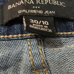 Banana Republic Light Blue Girlfriend Jeans